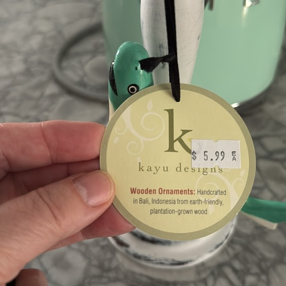 Baby Shark Wooden Artisan Made Christmas Ornament NWT - Picture 5 of 7